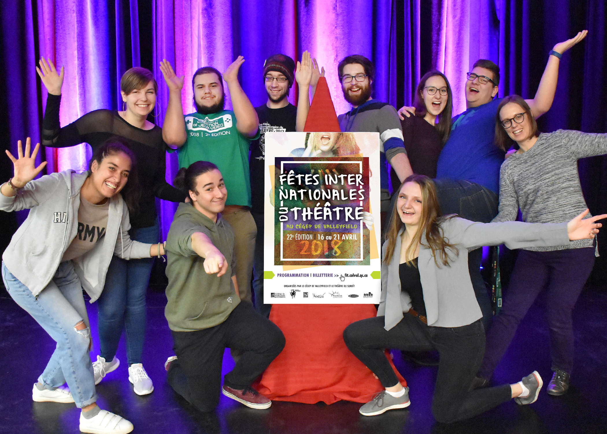 Des troupes allemandes, françaises, québécoises et locales en vedette