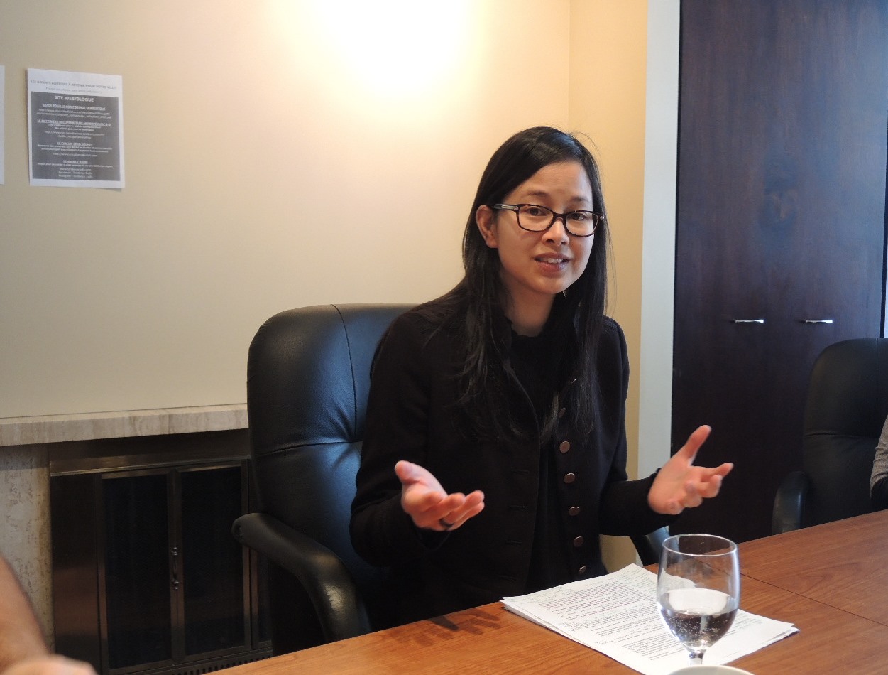Anne Quach talks about a « timid » Liberal budget which will increase inequality
