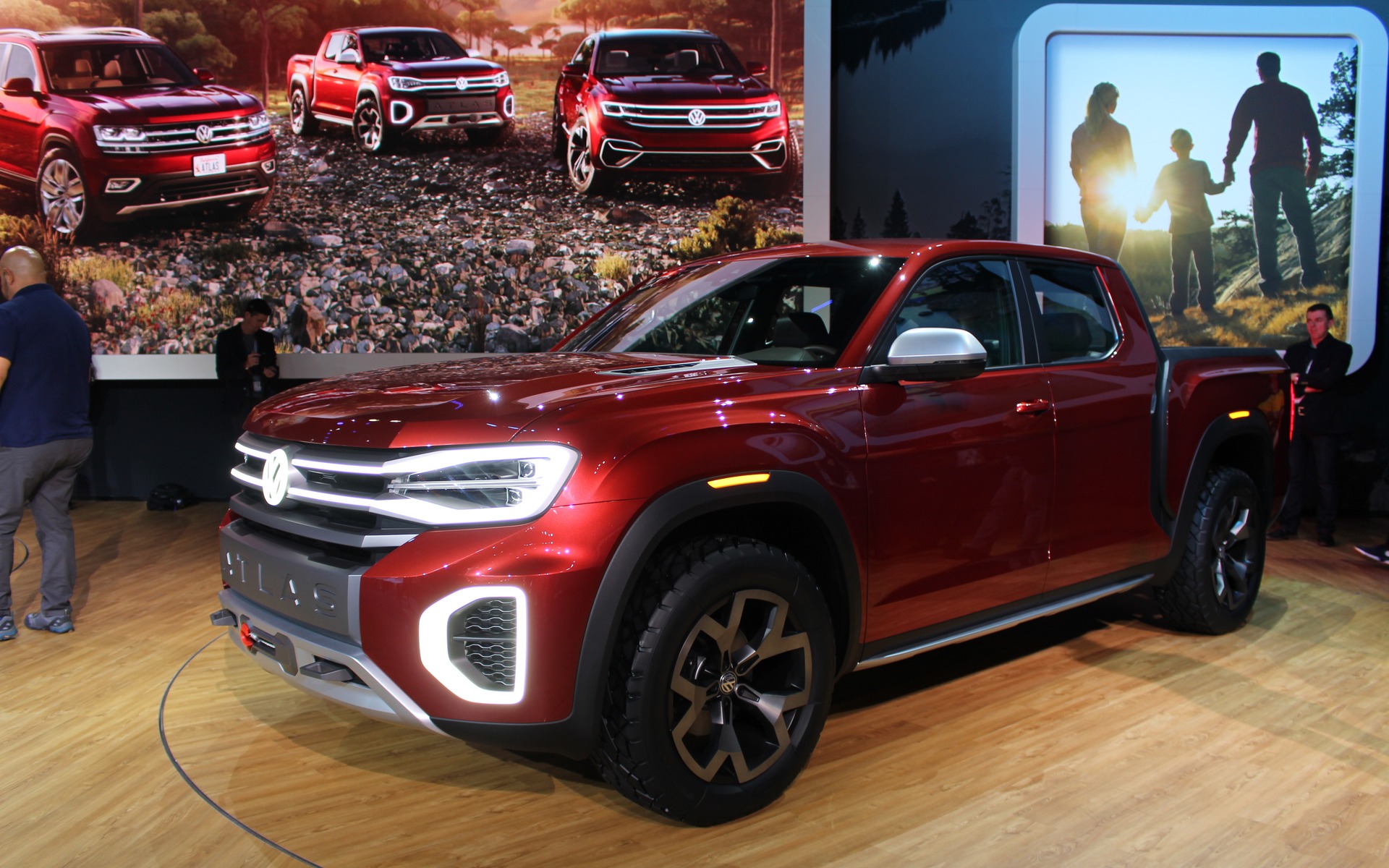 Volkswagen se démarque à New York avec la camionnette Atlas Tanoak