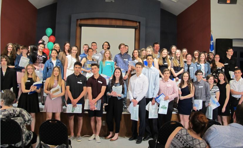 Le Gala Mérite en histoire récompense 74 jeunes du secondaire