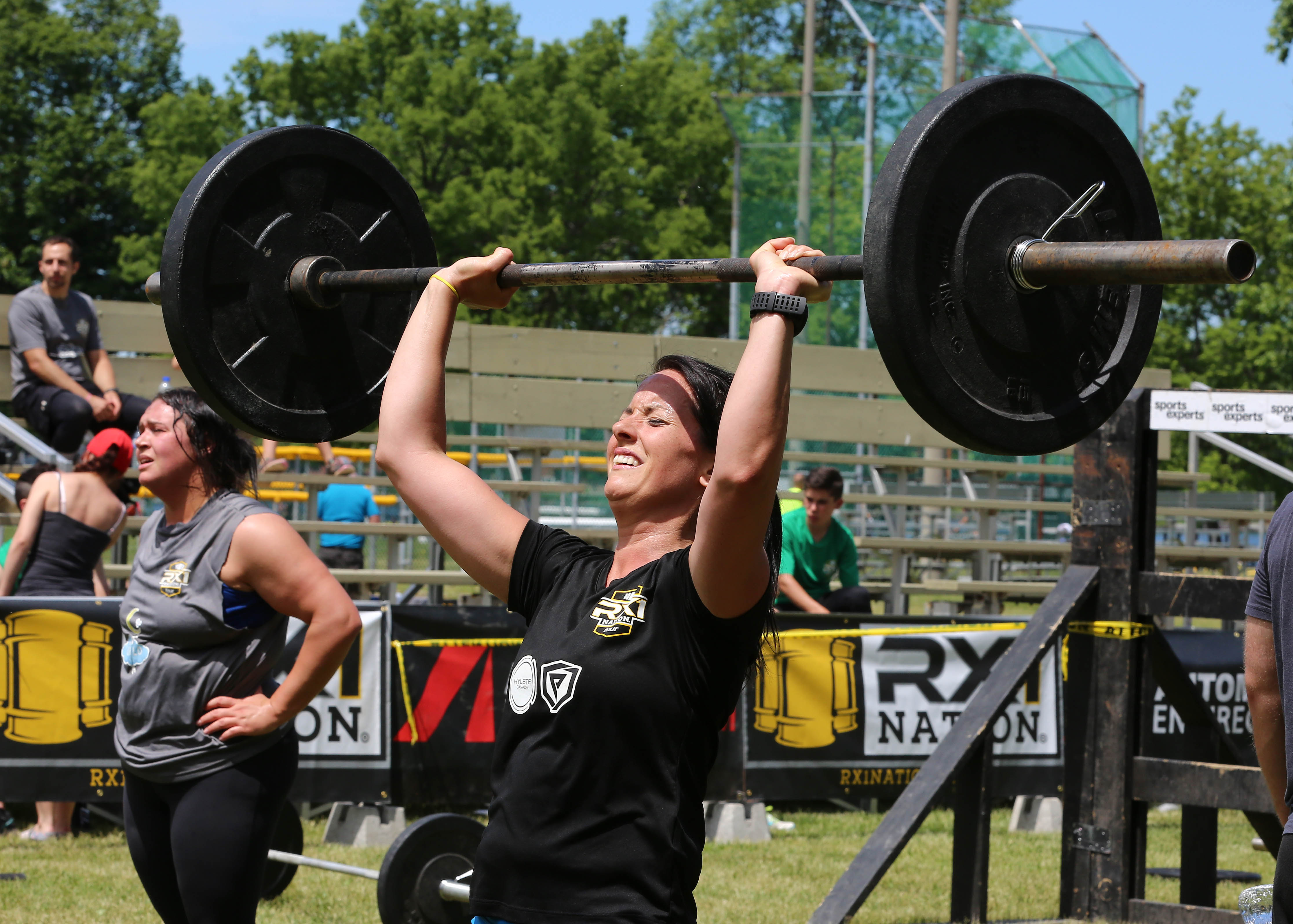 Les crinqués de musculation envahissent le parc