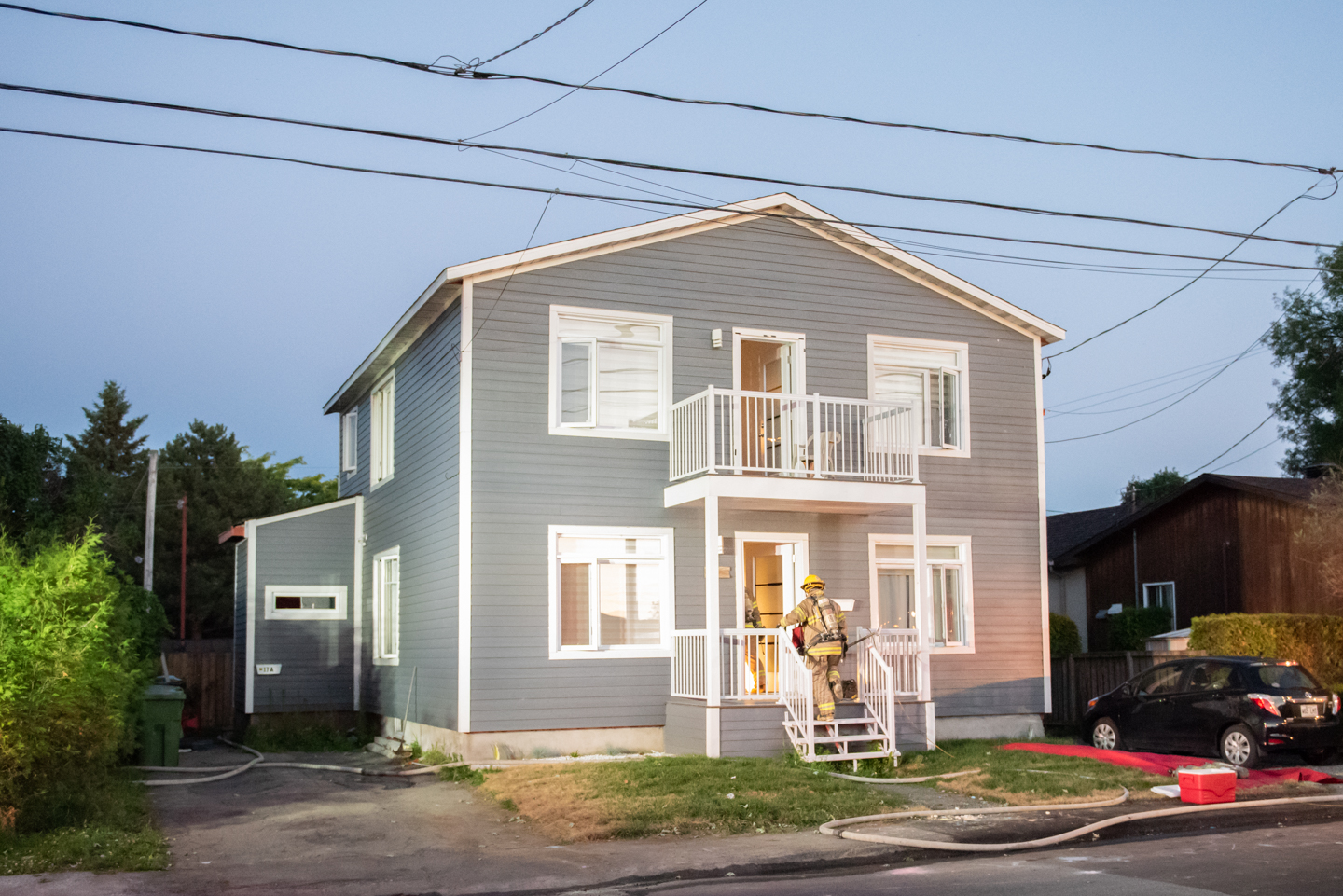 Image illustrant l'article: Incendie vite maîtrisé, rue Cléophas