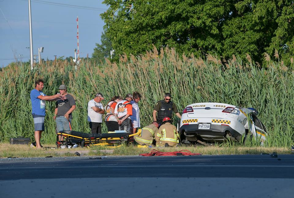 Image illustrant l'article: Auto-patrouille impliquée dans un accident de la route