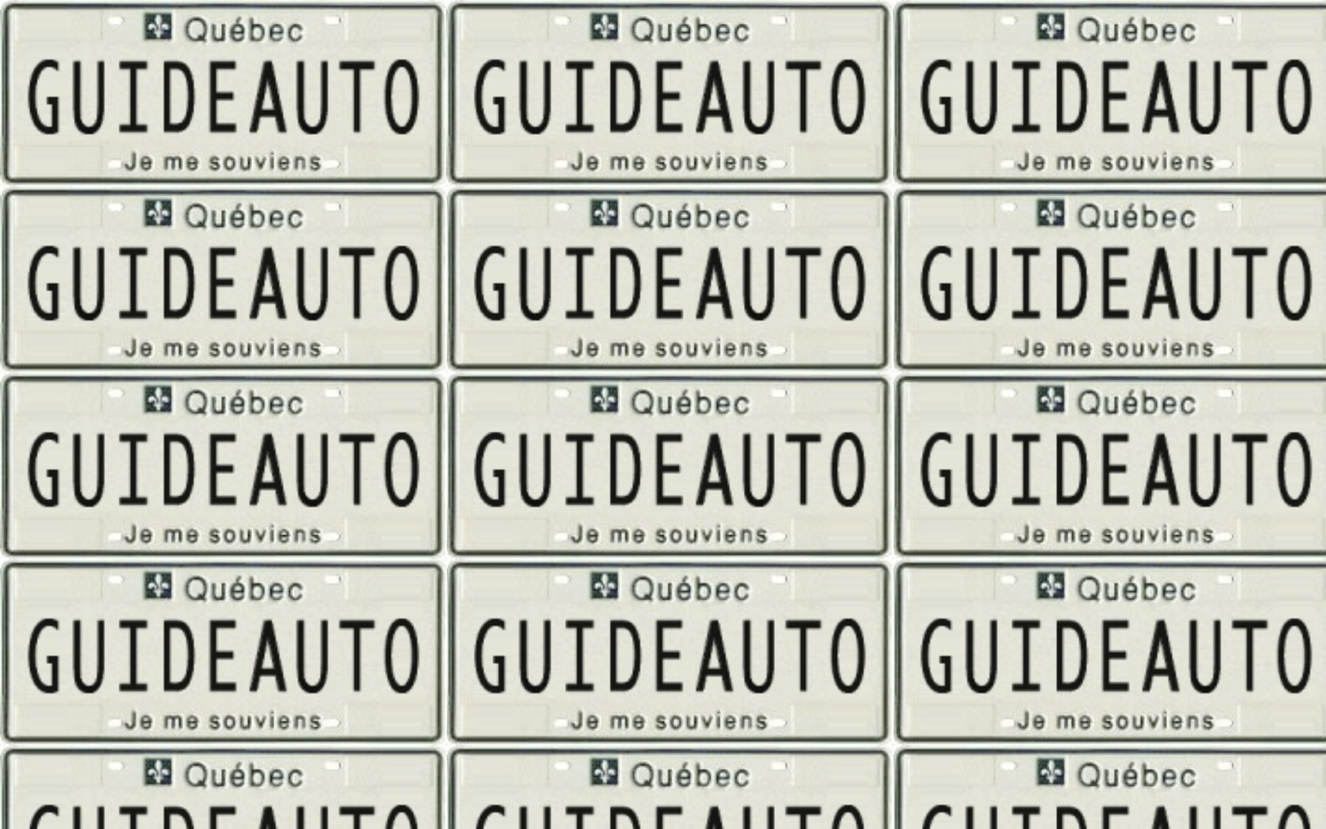 Les plaques personnalisées arrivent au Québec aujourd&rsquo;hui!