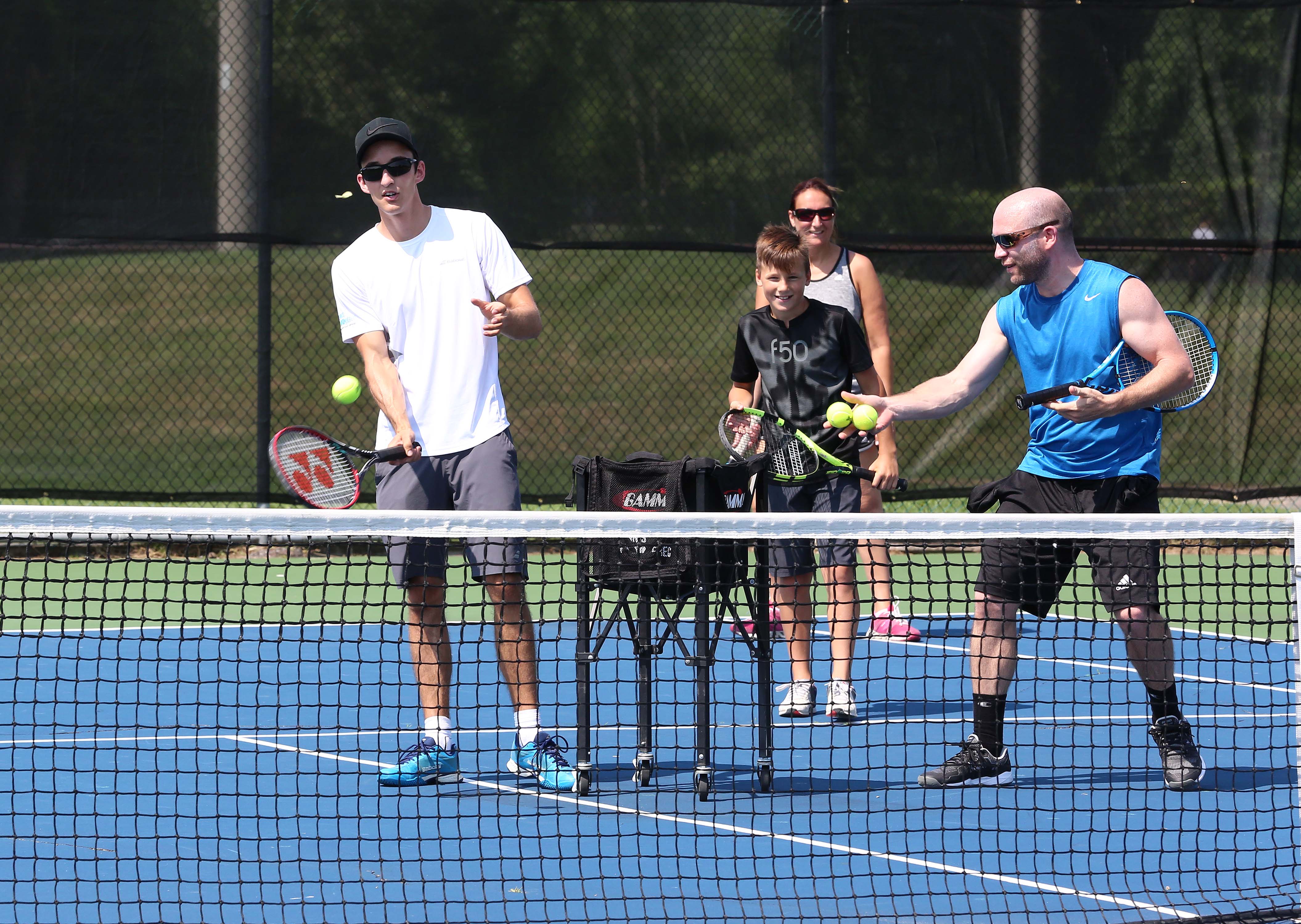 Une trentaine de joueurs malgré la chaleur