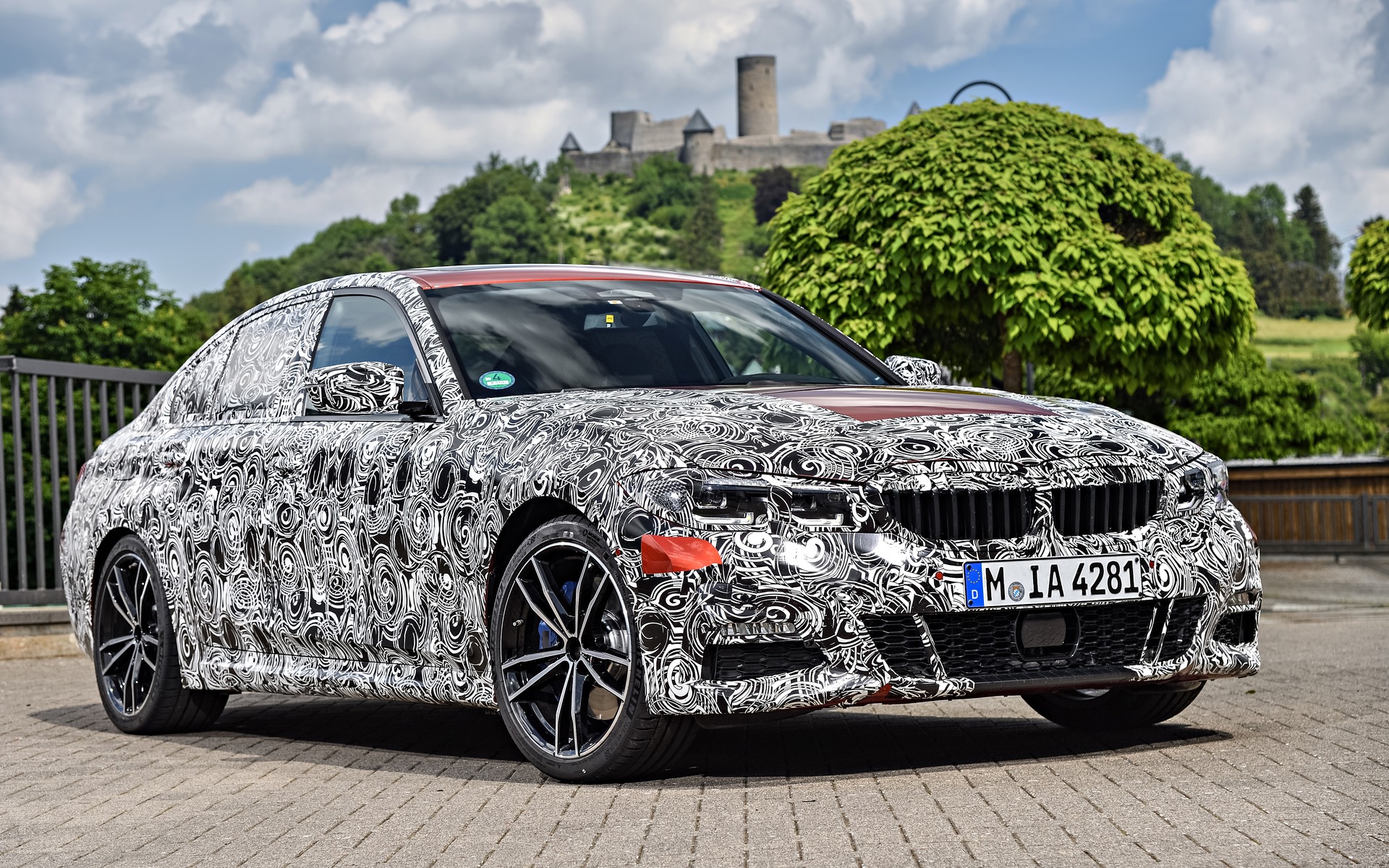 La BMW Série 3 2019… habillée en camouflage