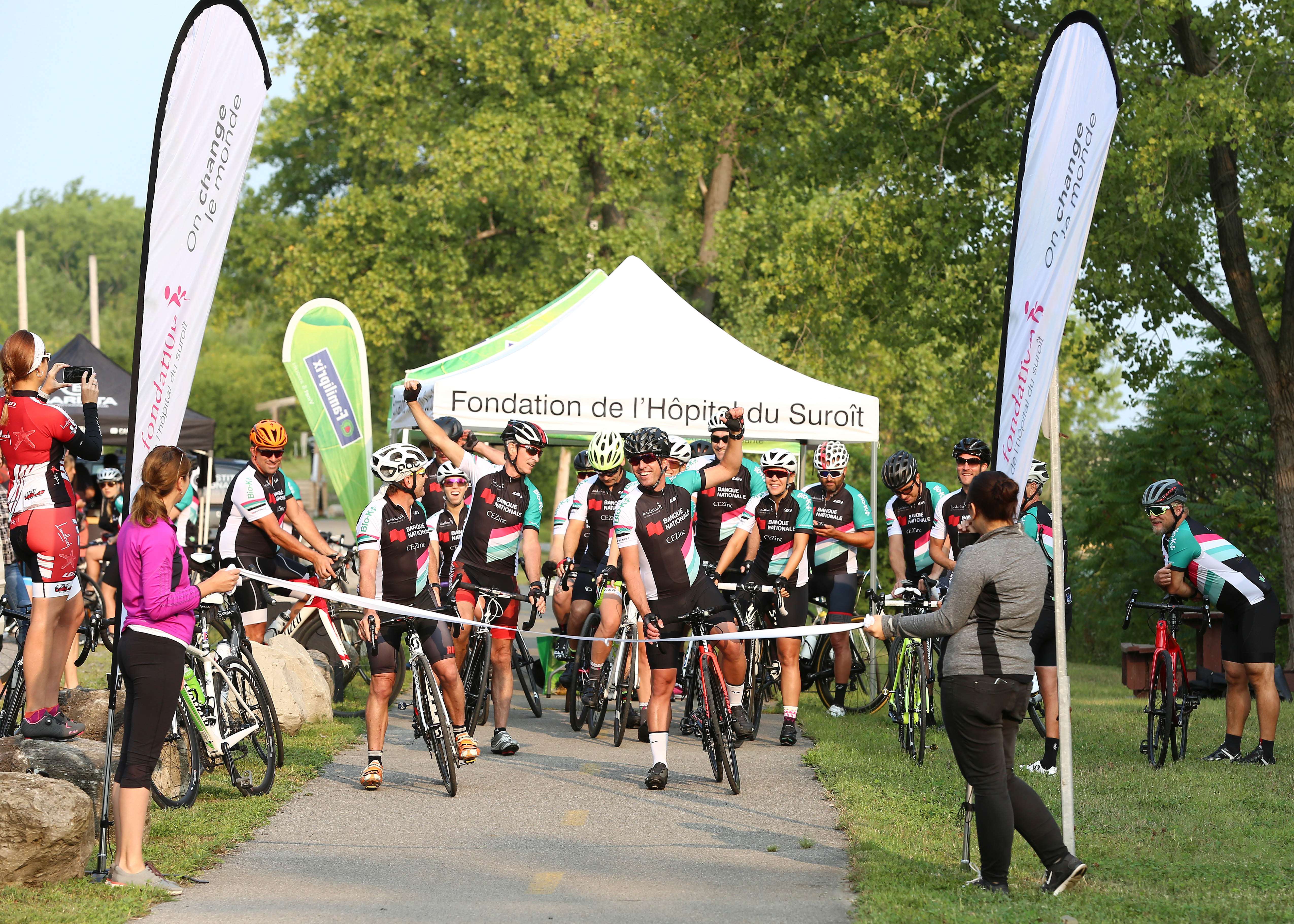 Un tour de roue pour faire avancer la Fondation