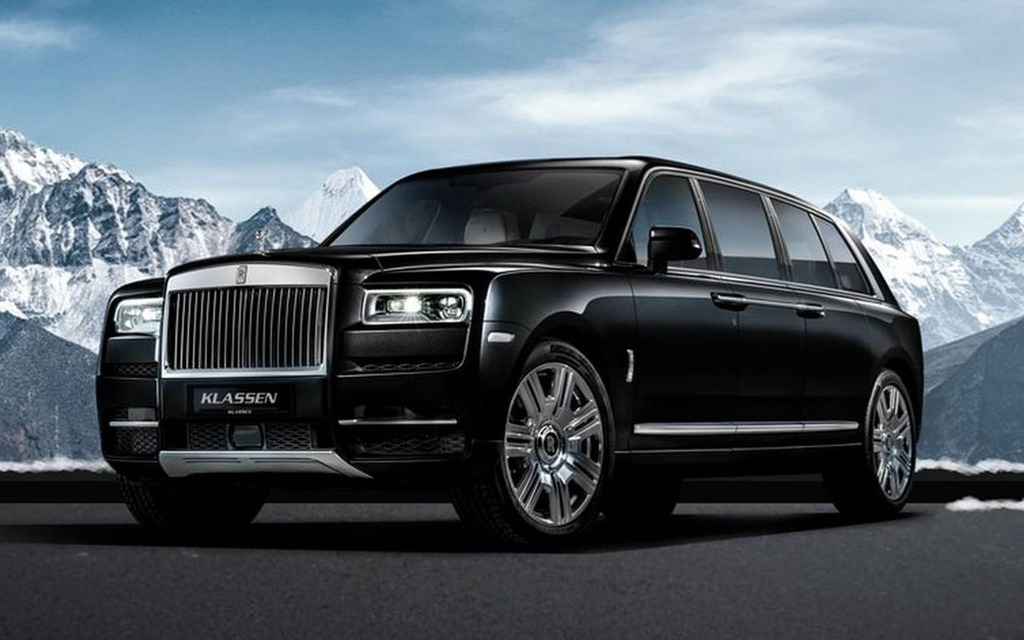 Image illustrant l'article: Un Rolls-Royce Cullinan... limousine!