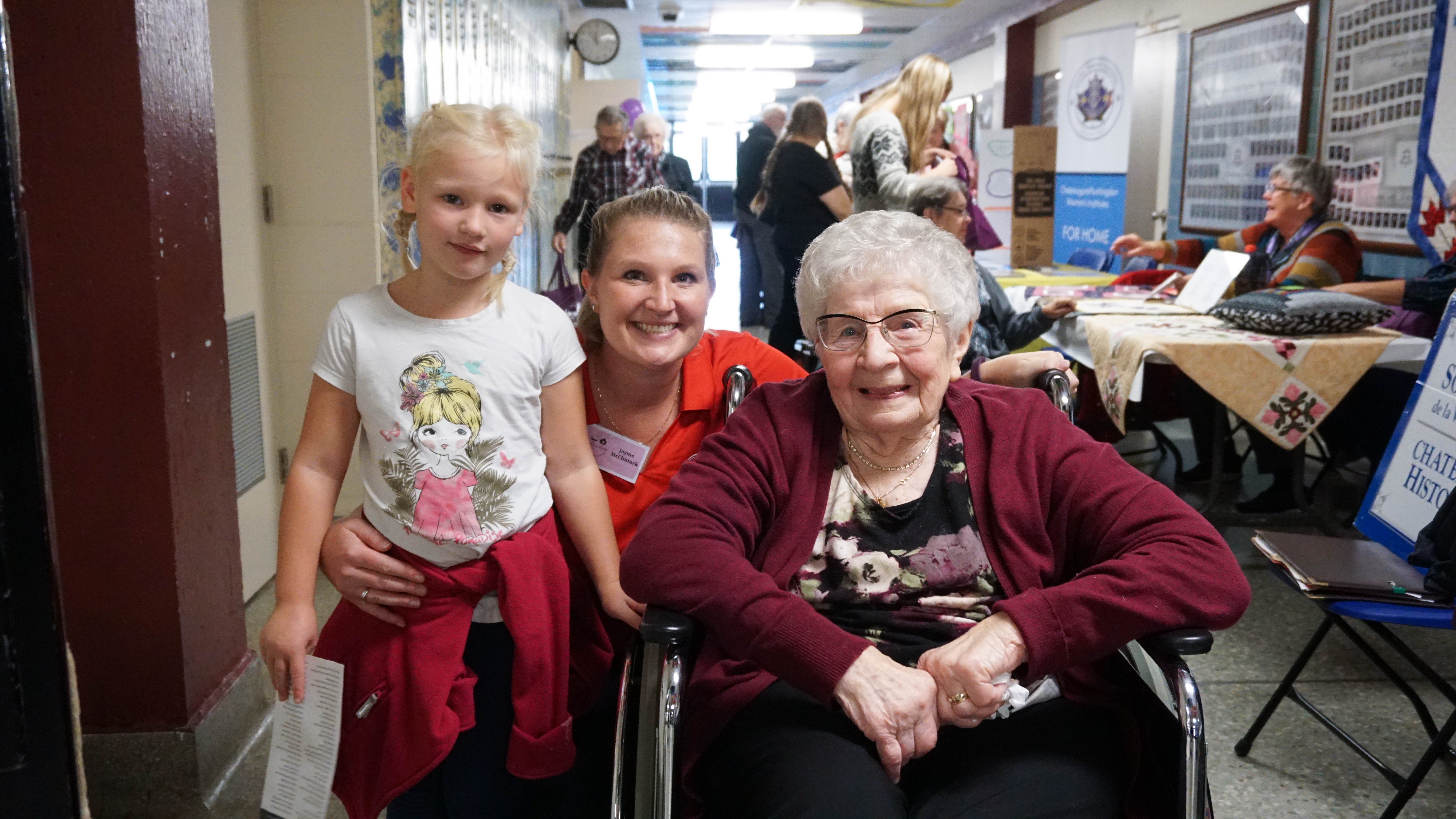 Seniors’ Fair an inter-generational success