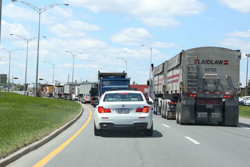 Valleyfield recherche une solution permanente au trafic sur le boul. Mgr.-Langlois