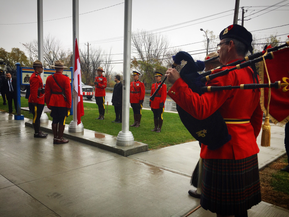 Le détachement de la GRC de Valleyfield inauguré plus tard à cause du G7
