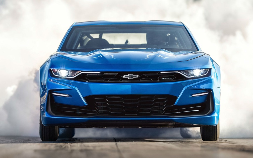 Chevrolet présente une Camaro électrique de 700 chevaux