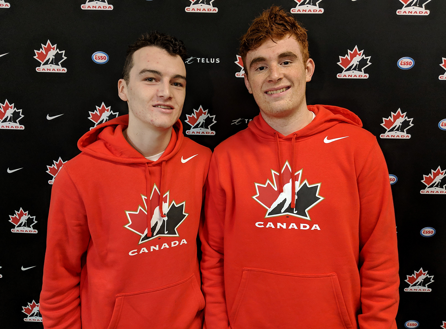 Jérémie Poirier dominant avec Équipe Canada Blancs