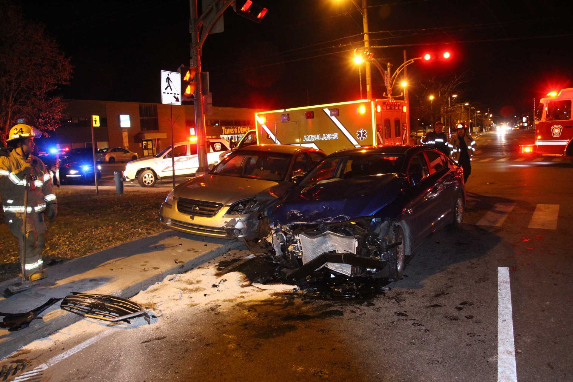 Un nouvel accident au coin Maden et Du Havre