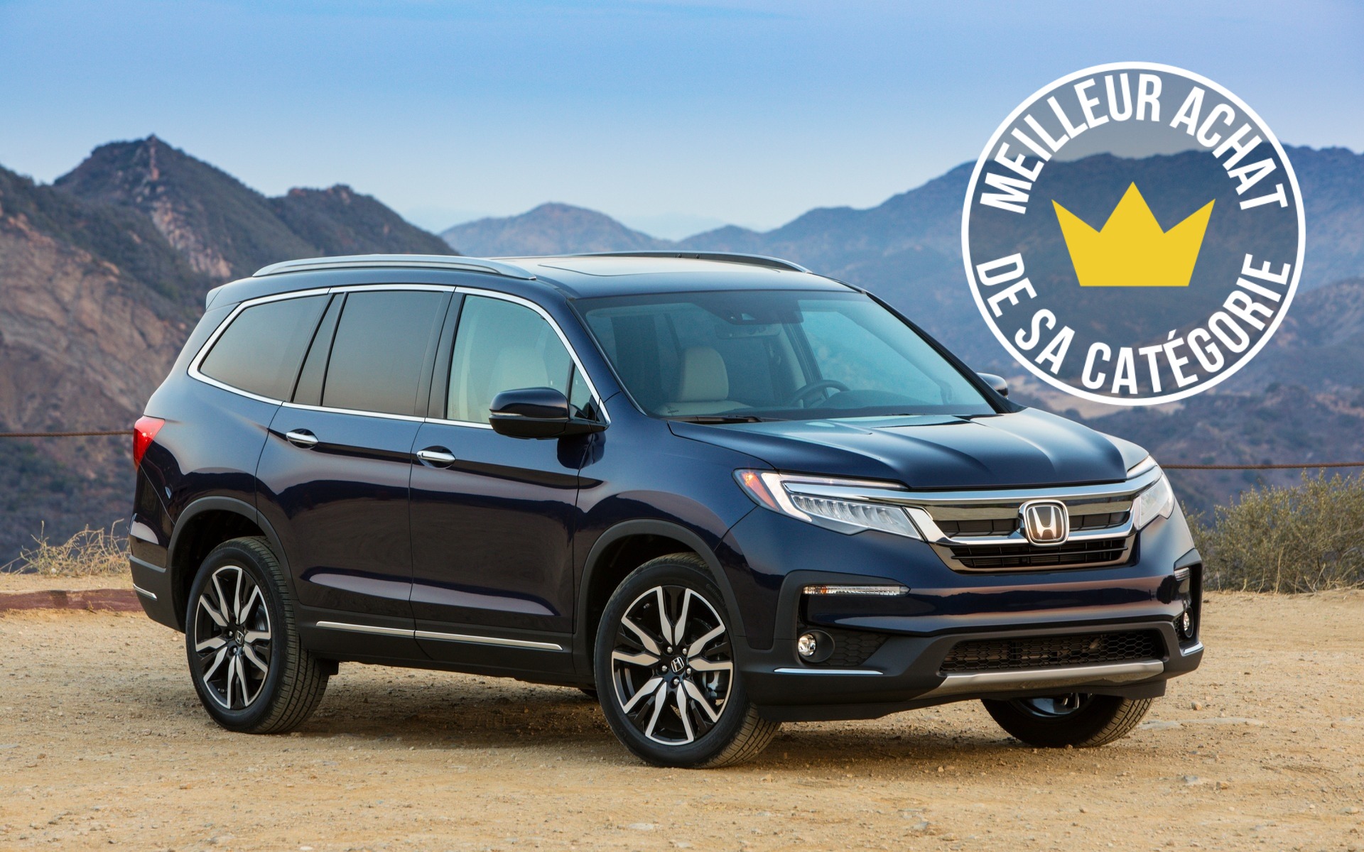 Image illustrant l'article: Meilleurs achats 2019 du Guide de l’auto : Honda Pilot