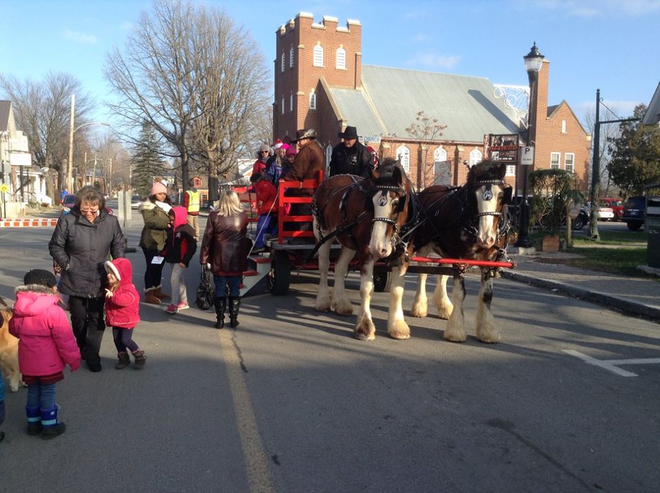 Here comes Santa Claus