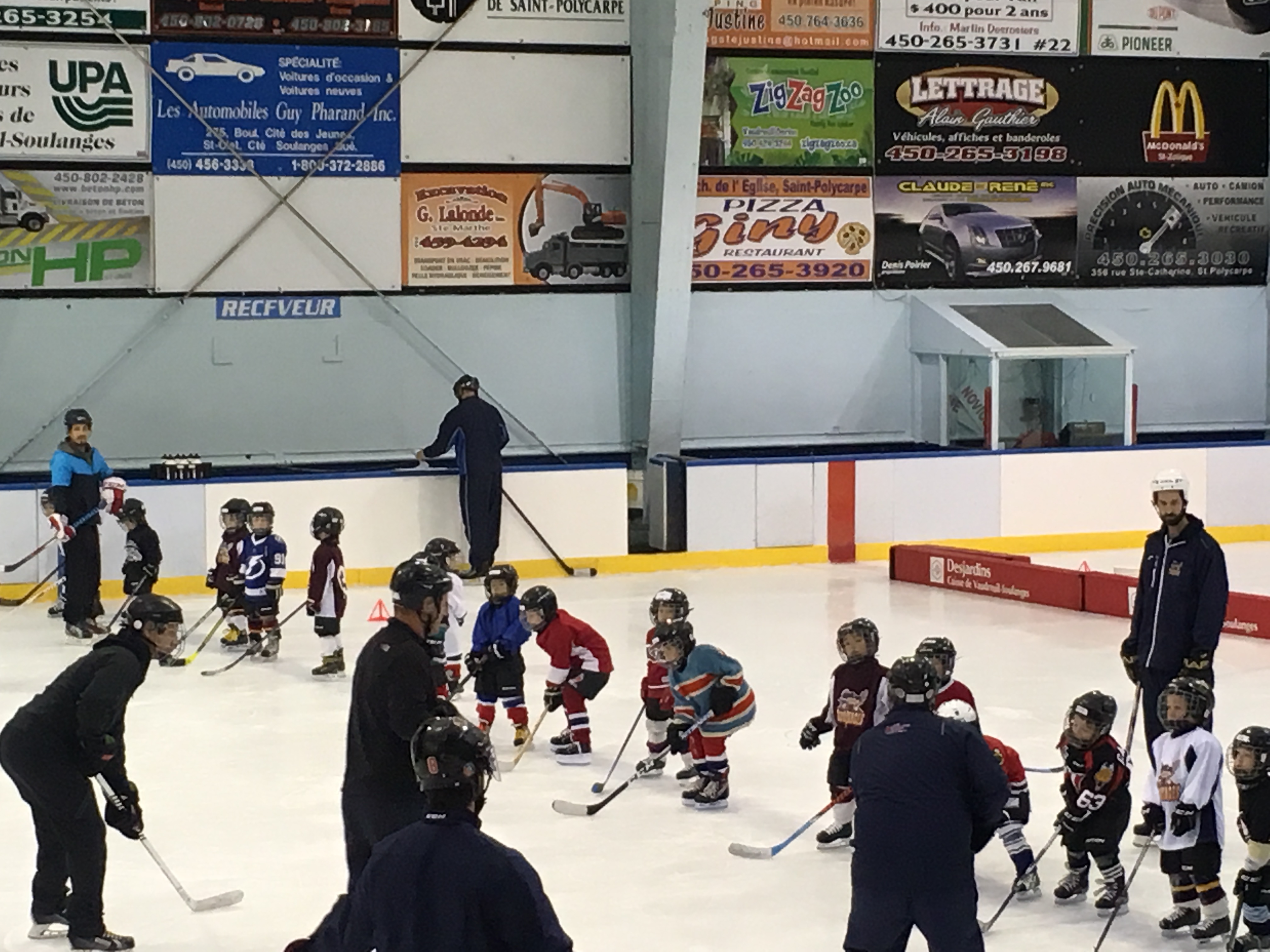 Saint-Polycarpe marque des points avec Kraft Hockeyville