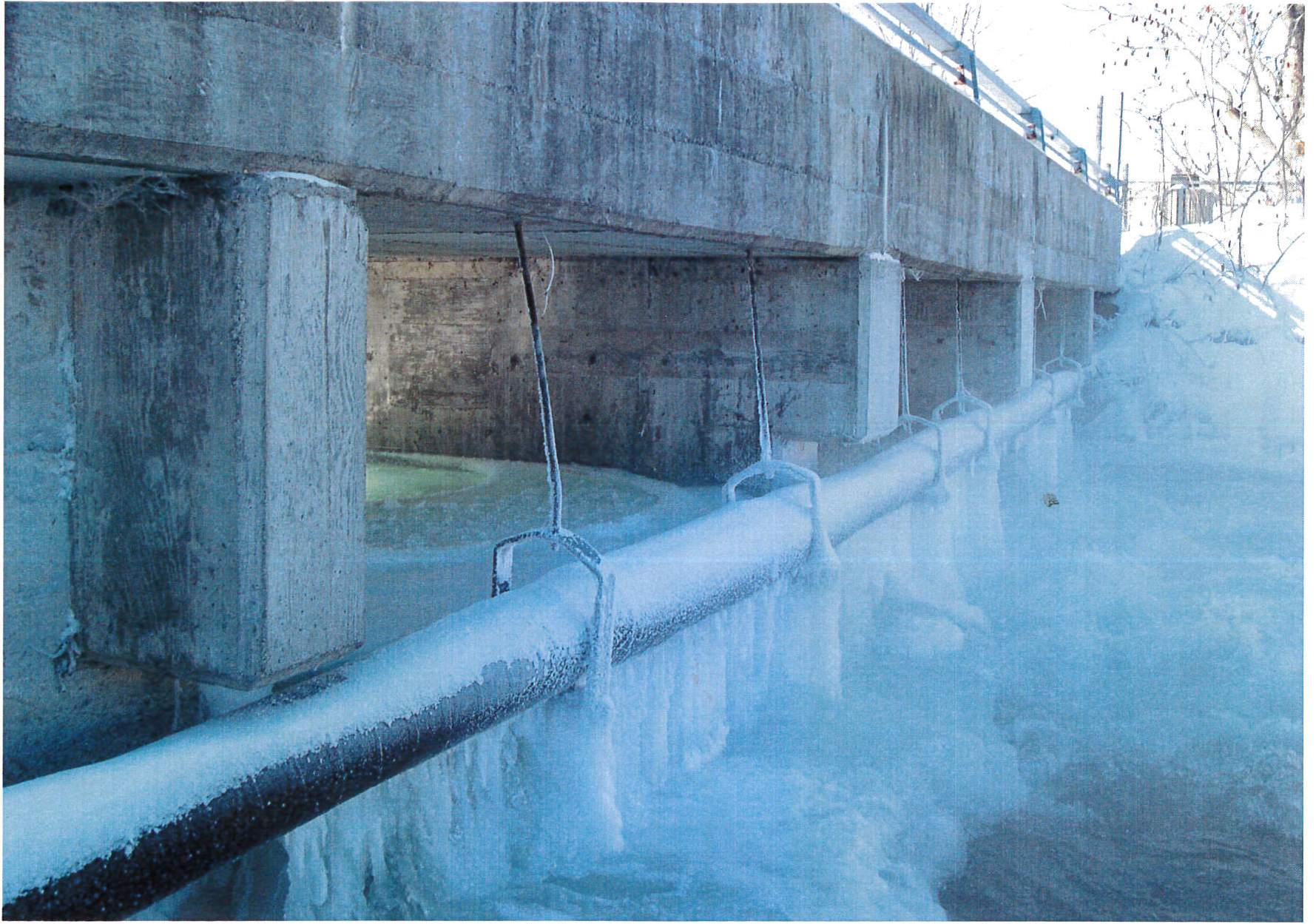 Les pompiers doivent démanteler un embâcle