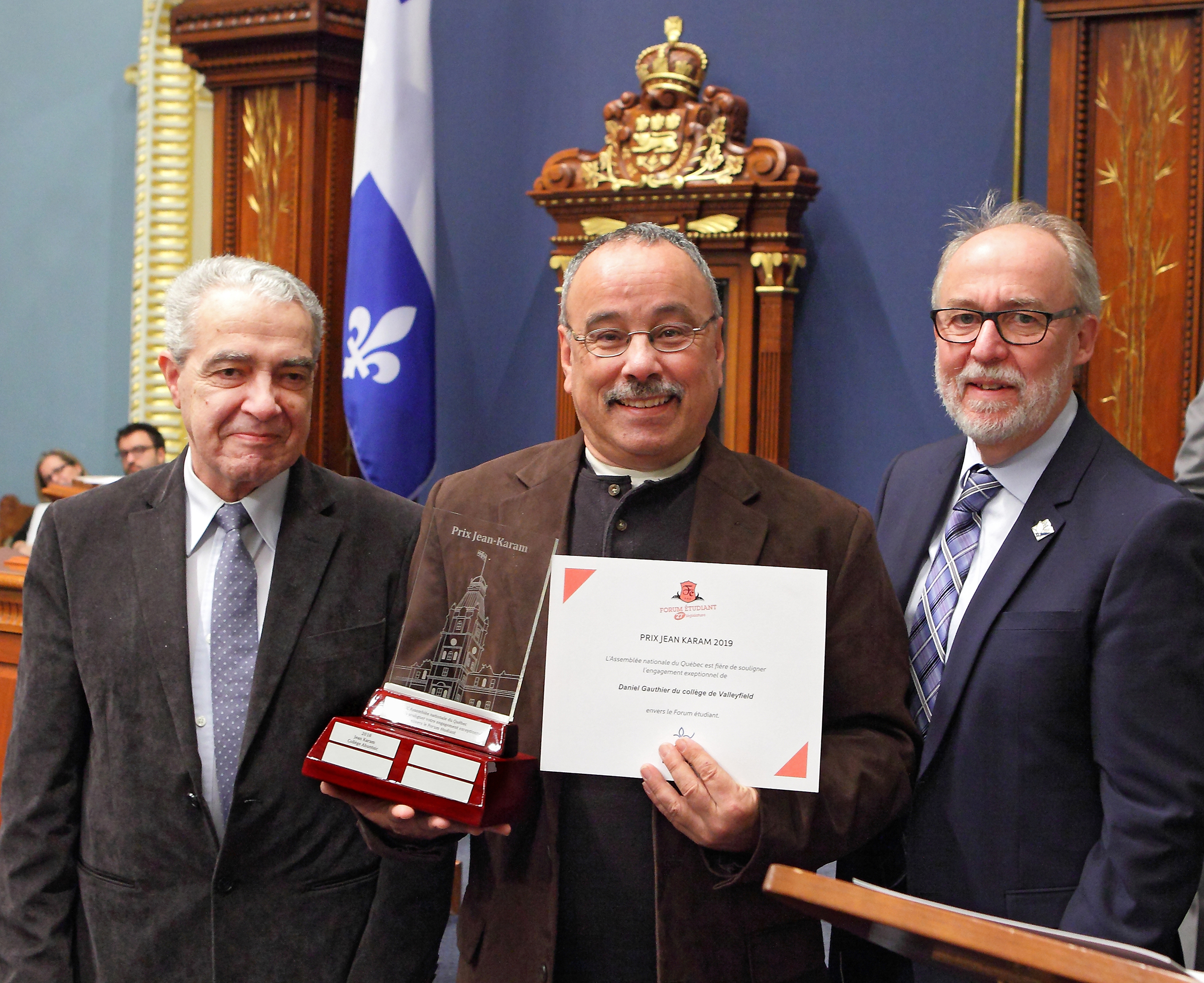 Prix national pour un enseignant du Collège
