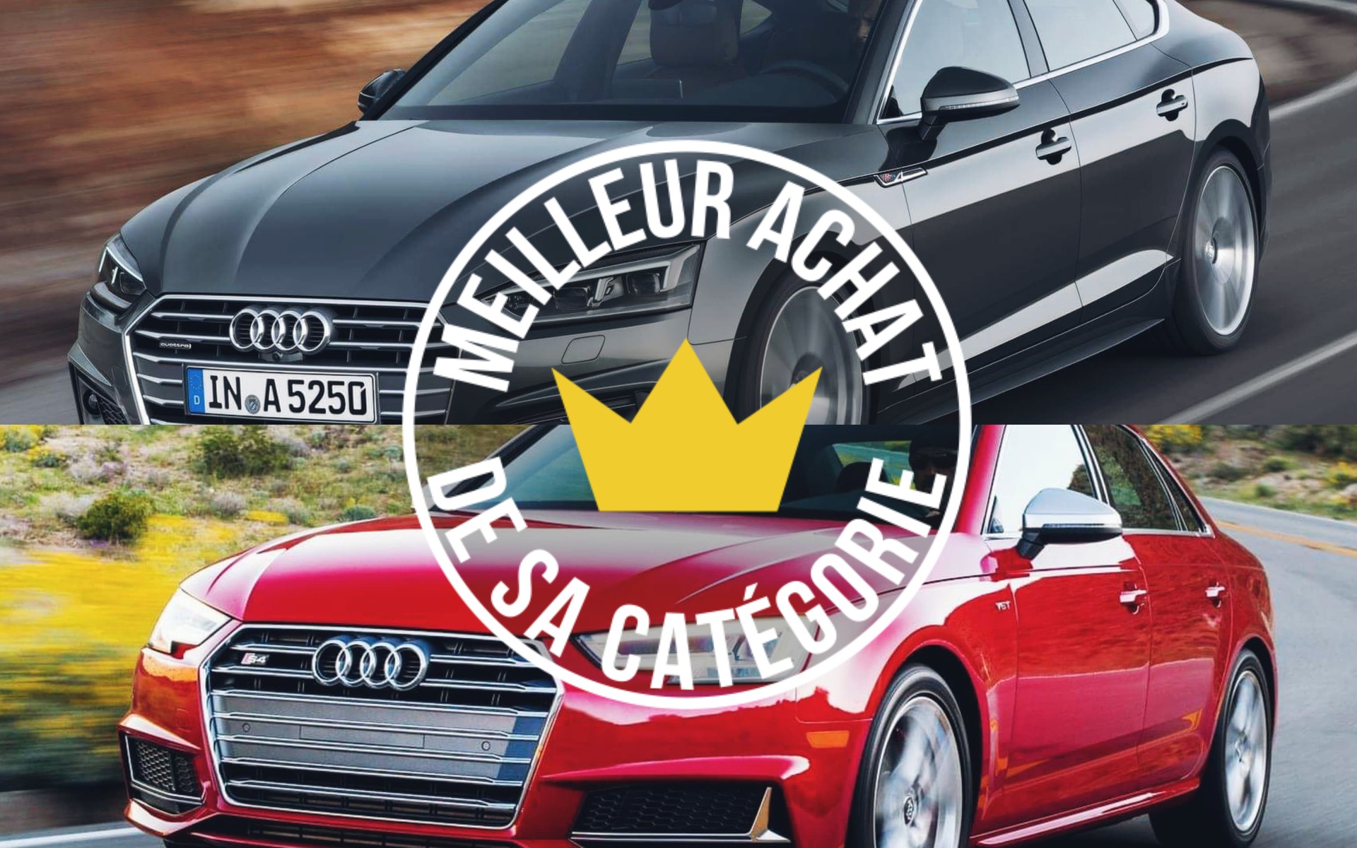 Image illustrant l'article: Meilleurs achats 2019 du Guide de l’auto : Audi A4 et A5