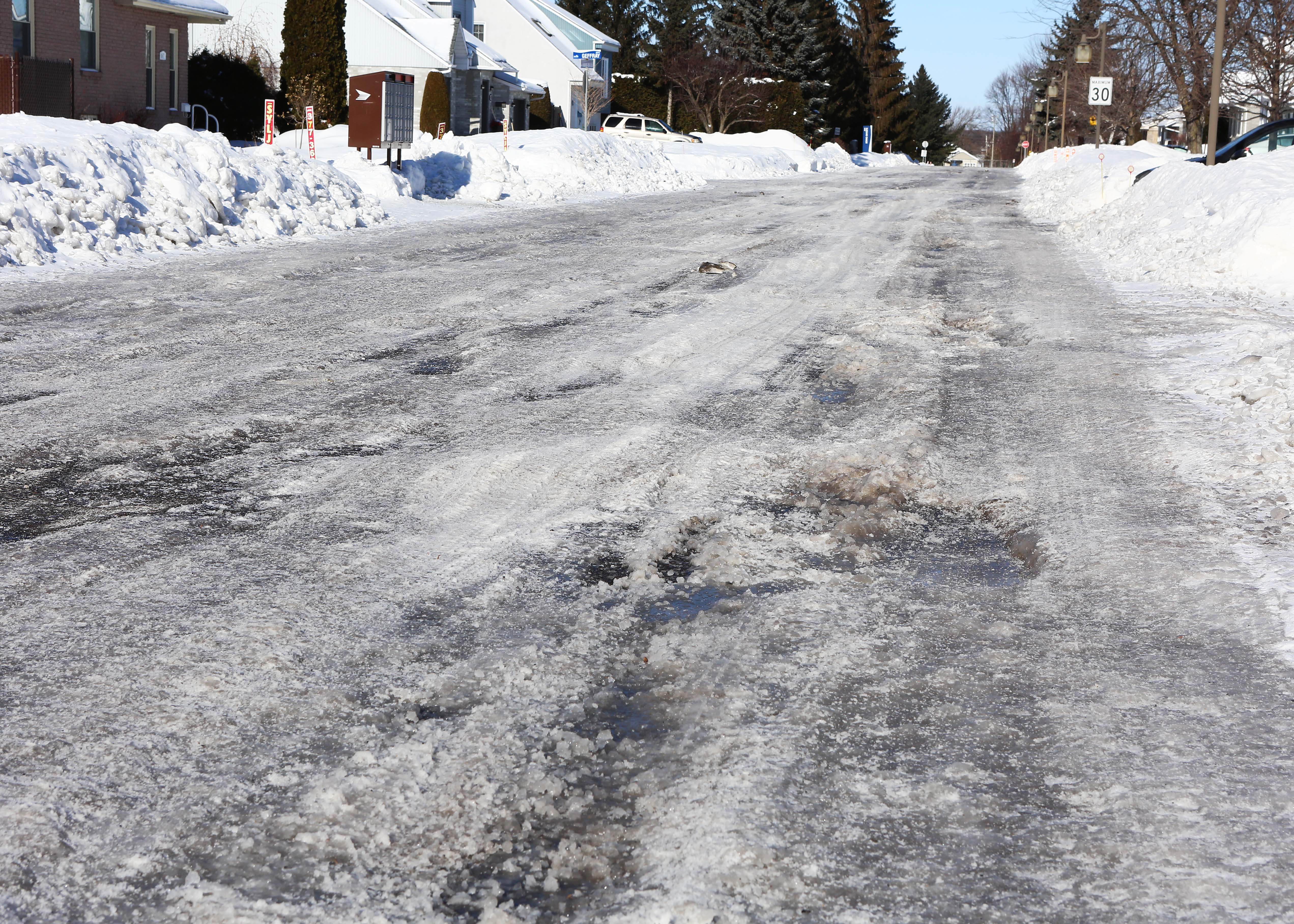 Une semaine de nids-d’autruche en glace