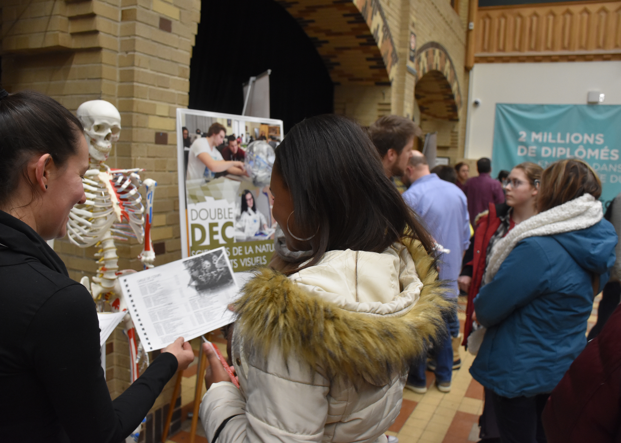 Près de 300 visiteurs à la soirée «portes ouvertes» au Collège