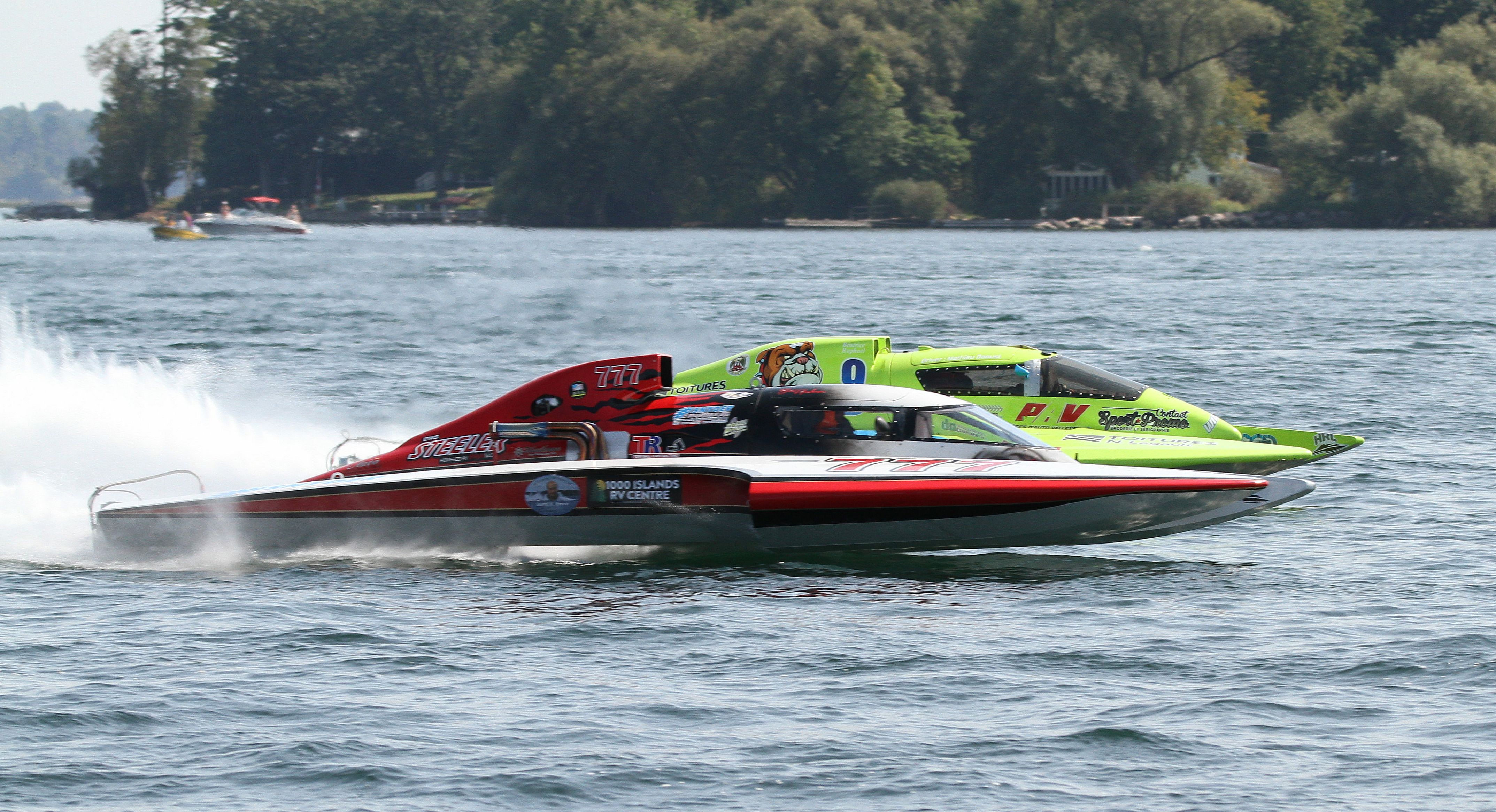 Annulation des courses d’hydroplanes à Gananoque