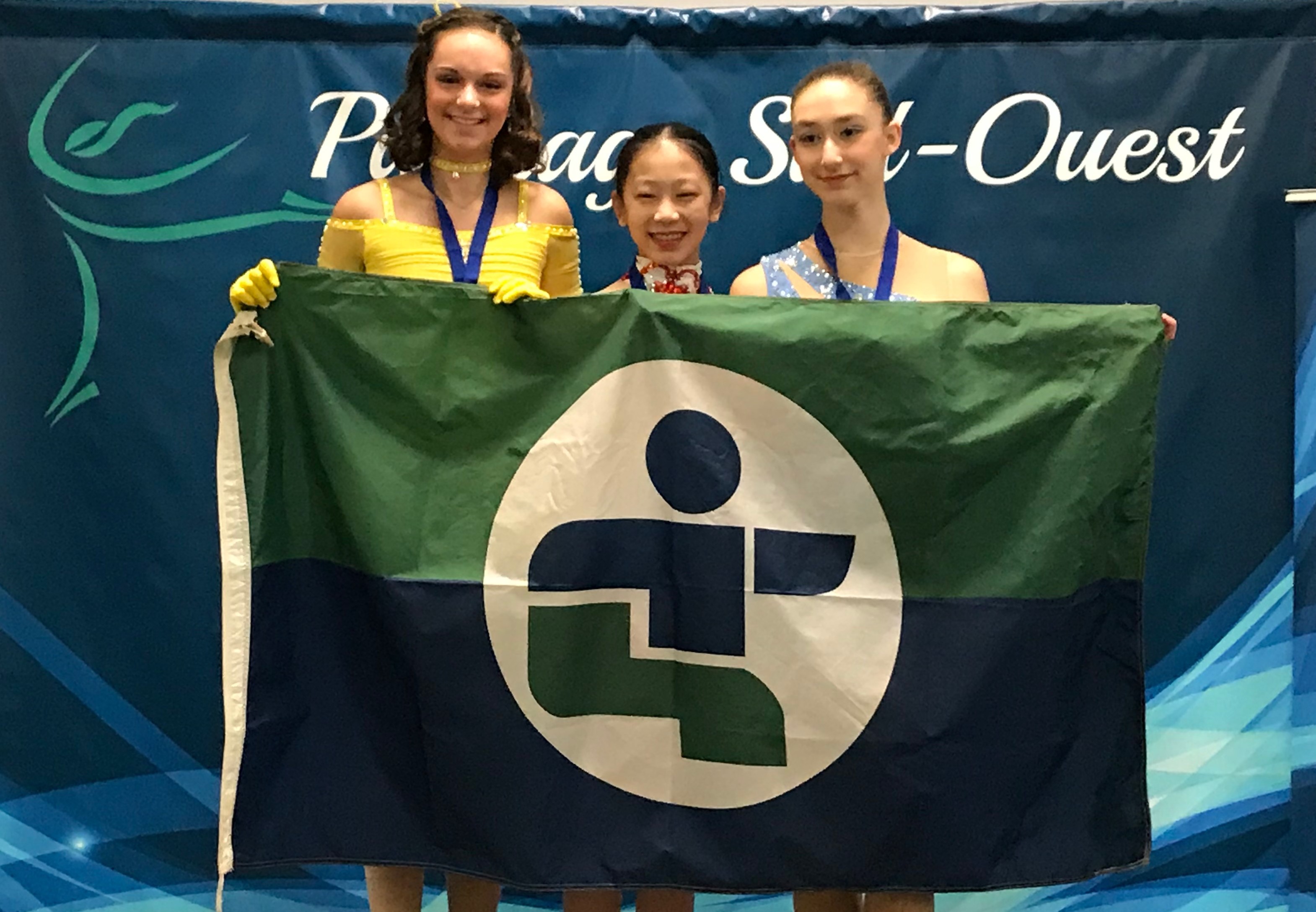 Des espoirs en patinage artistique aux Jeux du Québec