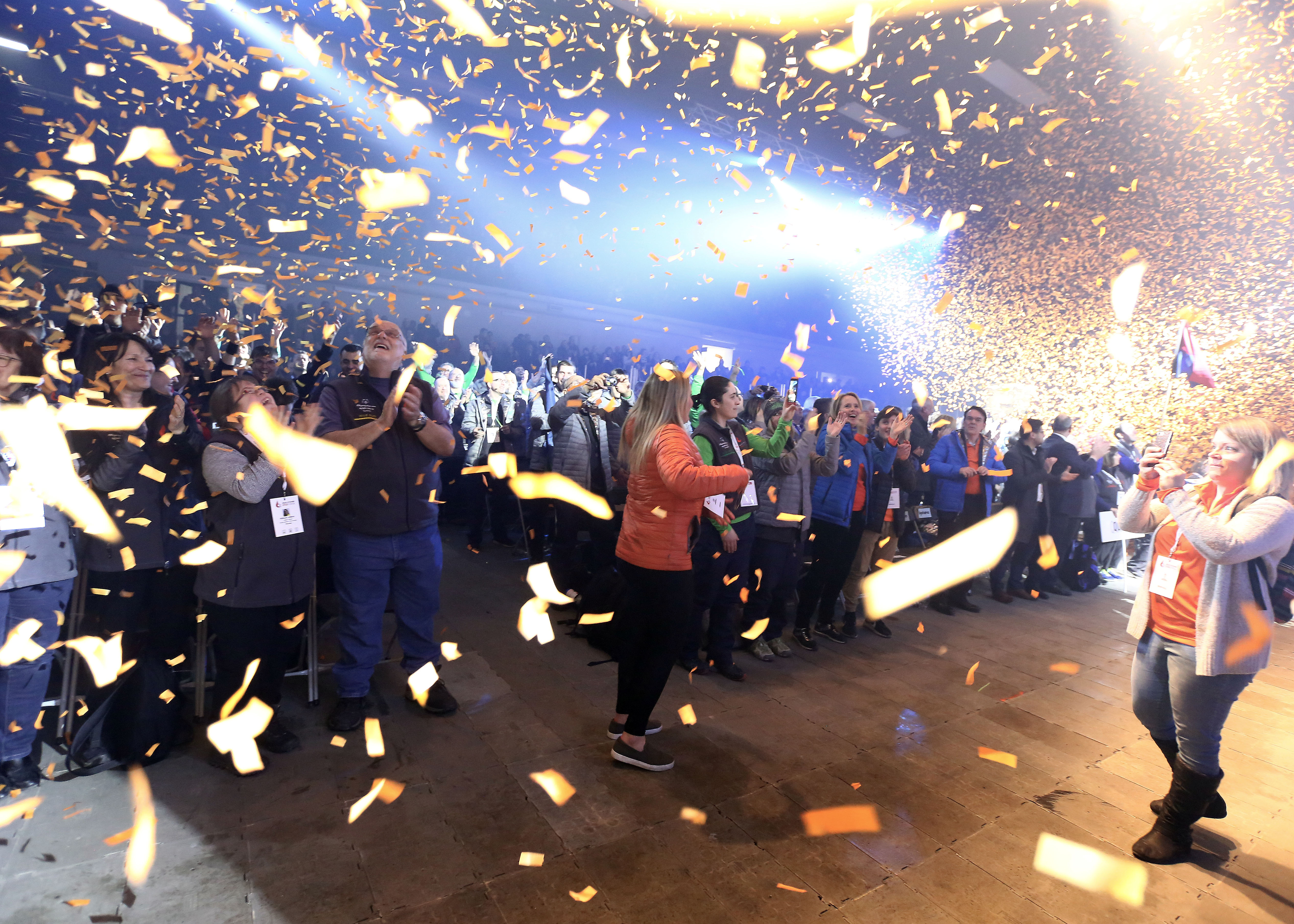 Jeux Olympiques Spéciaux: les athlètes font la fête