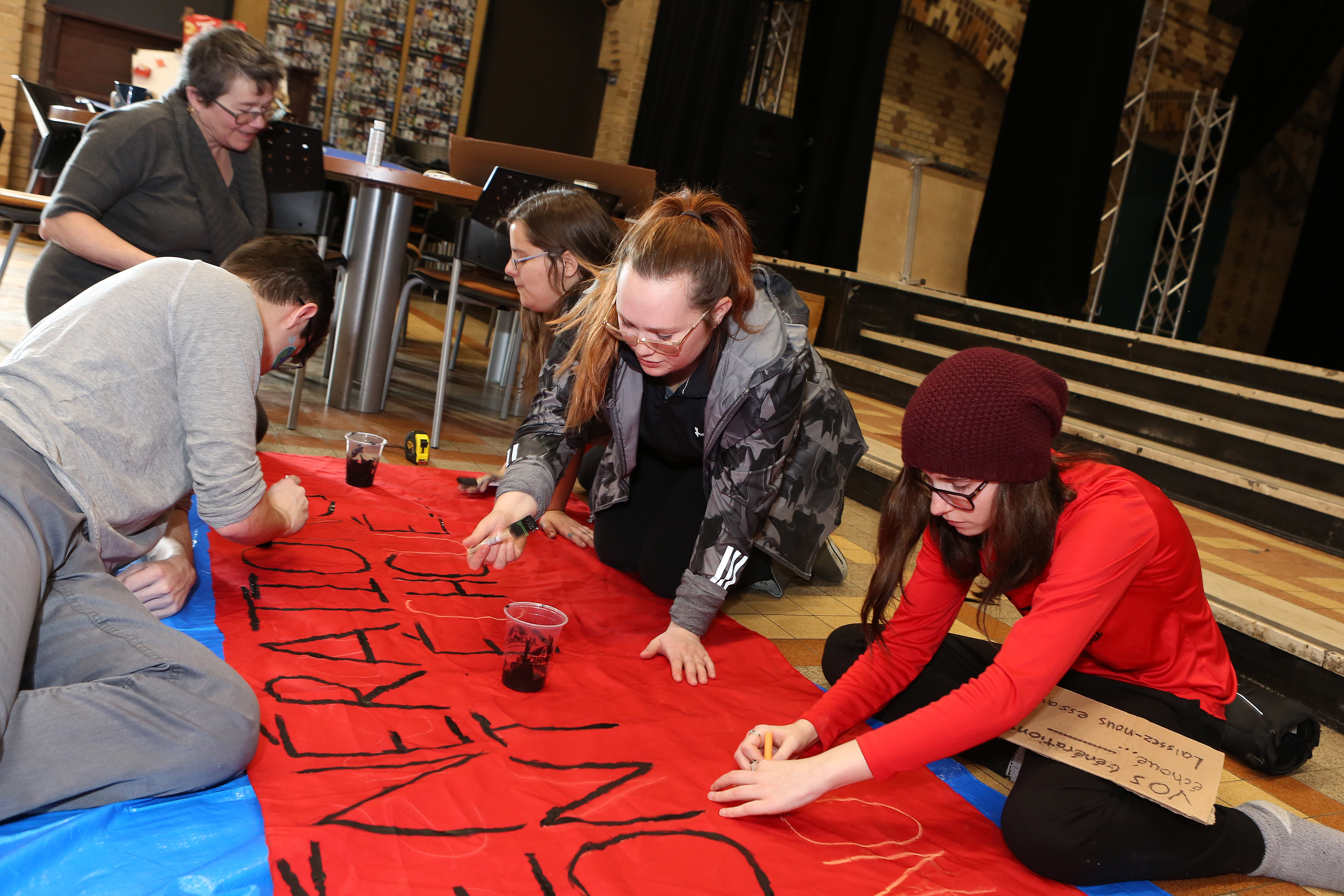 Manifestation mondiale : une poignée d’appui émanant des étudiants de Valleyfield