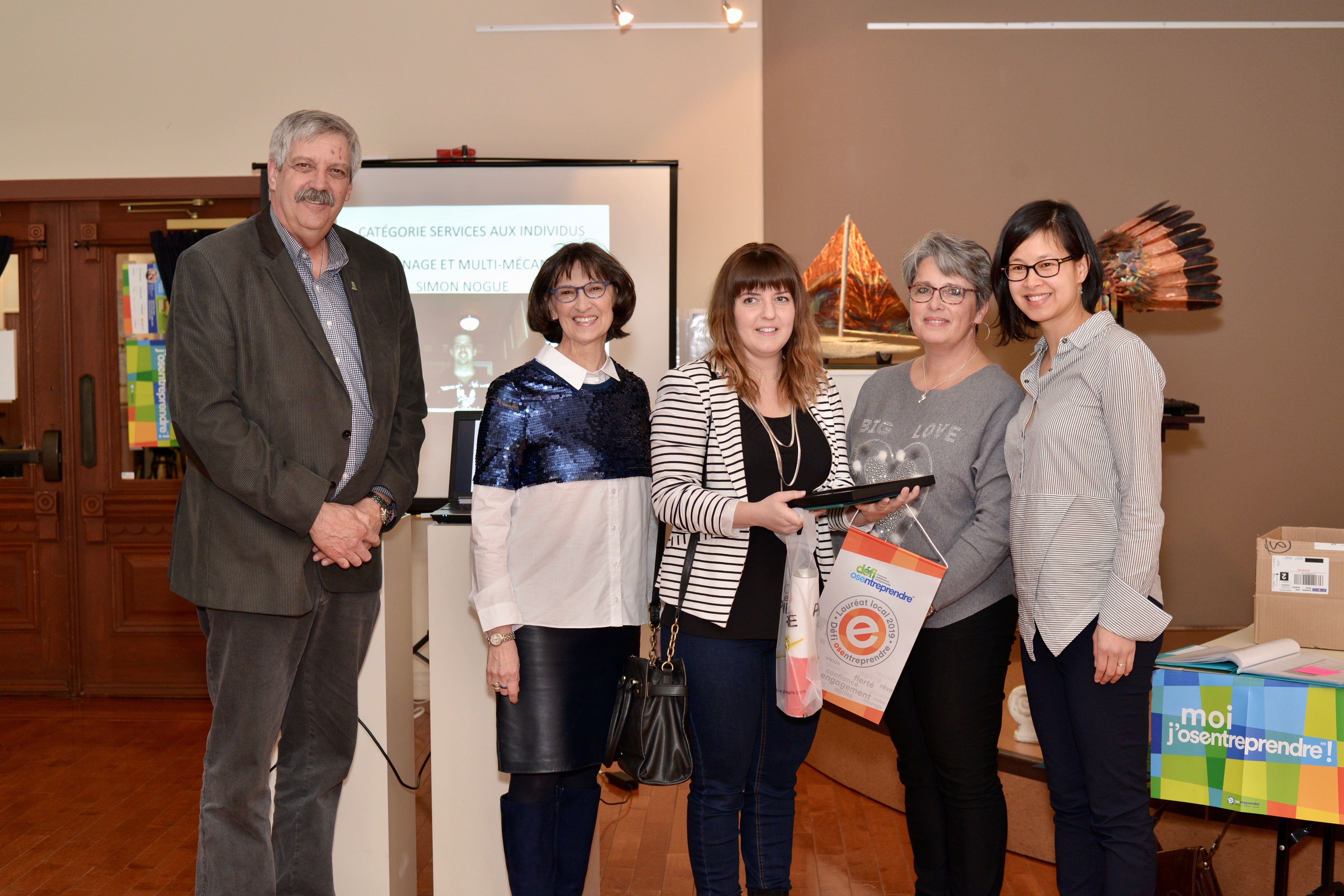 OSEntreprendre couronne trois entreprises du Haut-Saint-Laurent