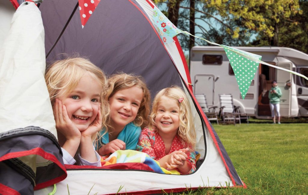 Le camping, un jeu d’enfant !