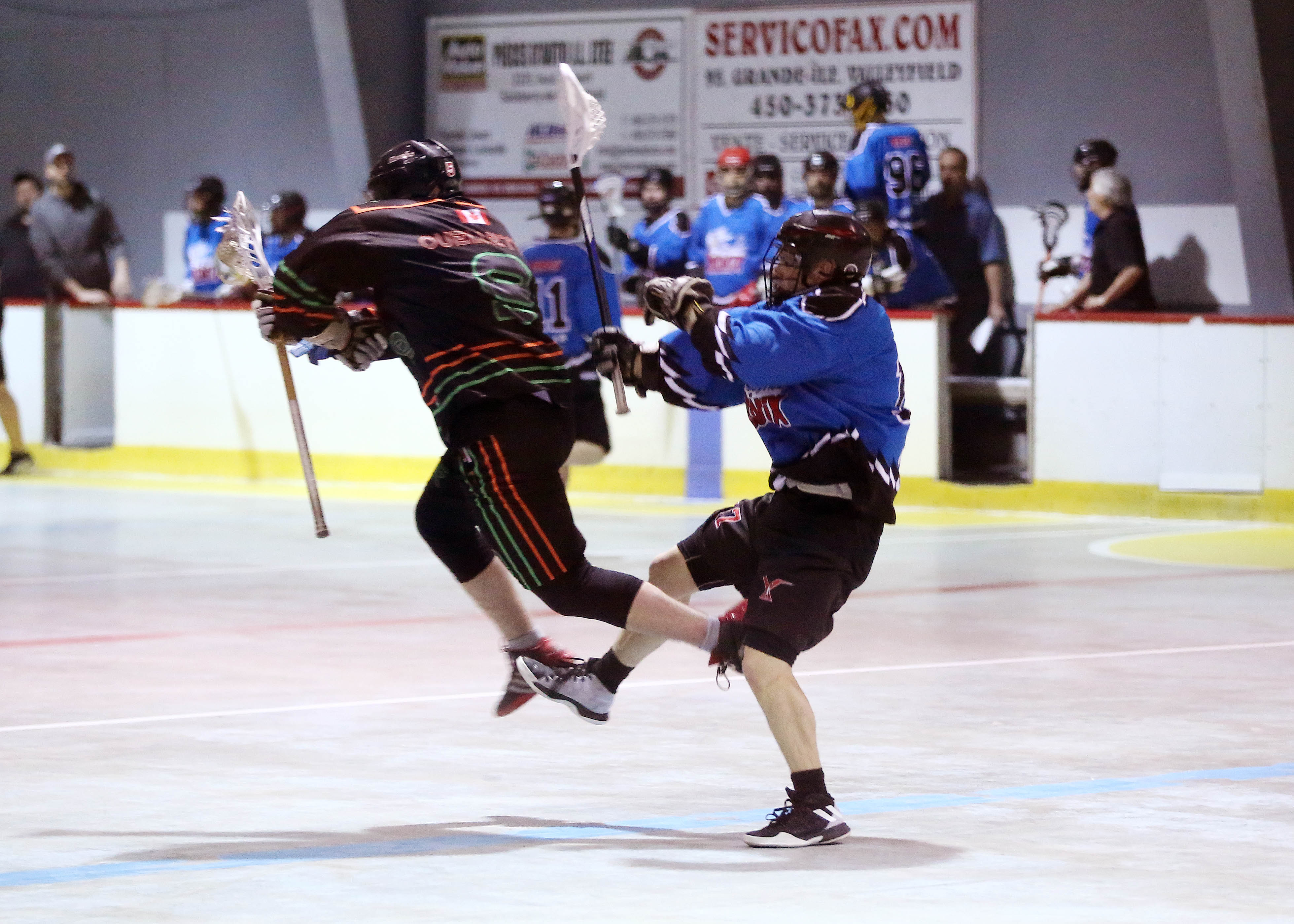 Les Astérix trébuchent en 2e période