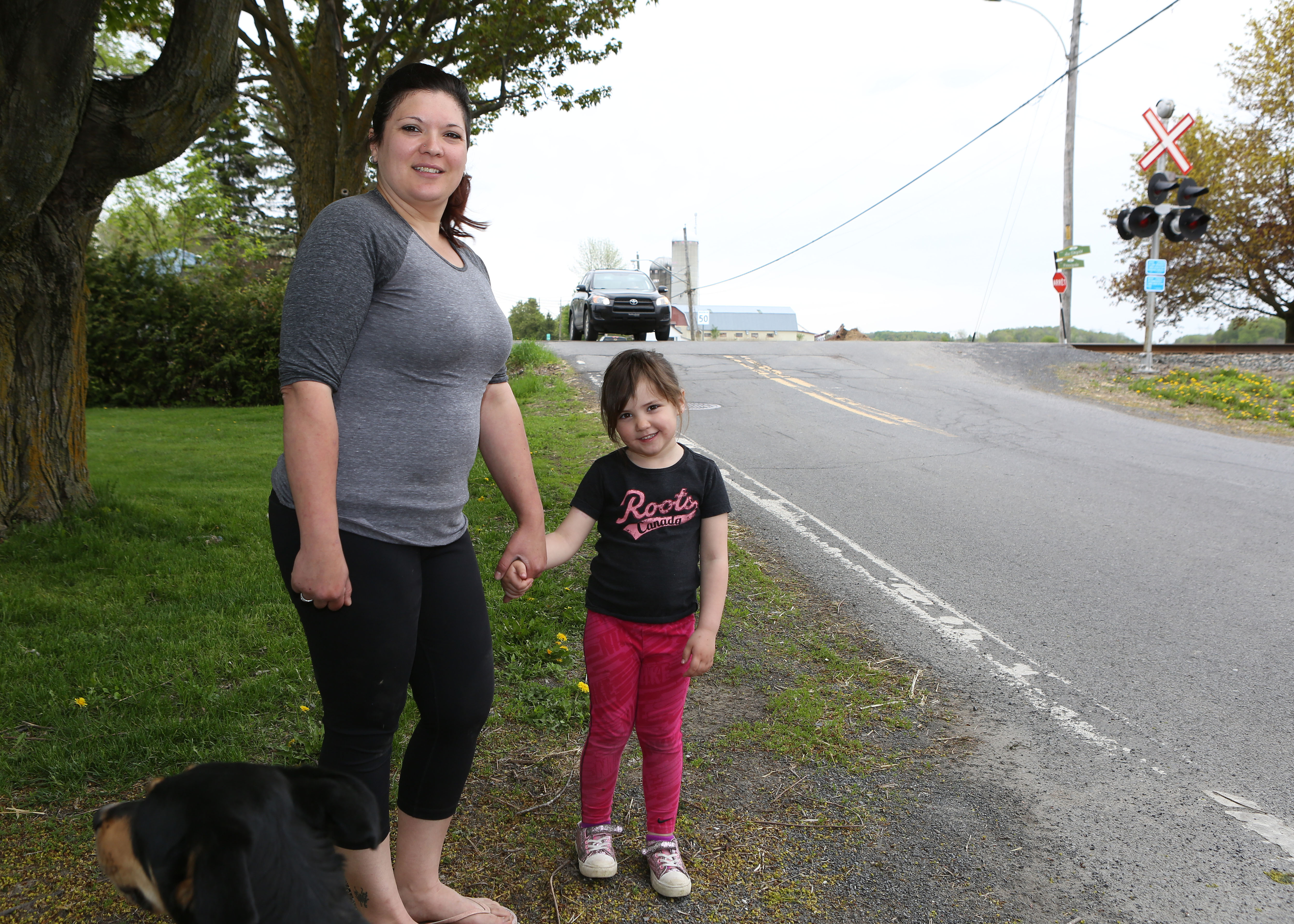 Un chemin de fer surélevé cause problème