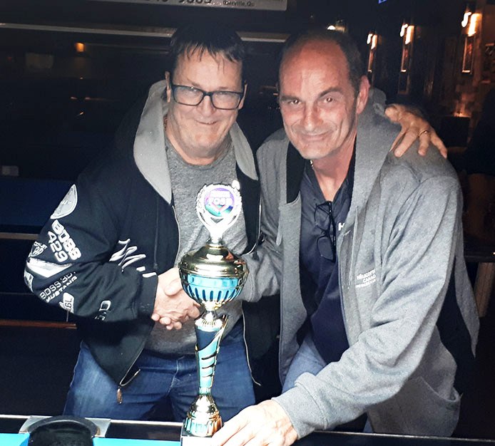 Serge Plante frappe le gros lot au billard