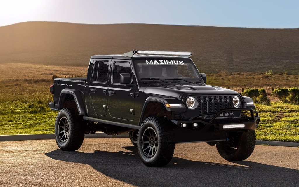 Voici MAXIMUS, un Jeep Gladiator de 1000 chevaux