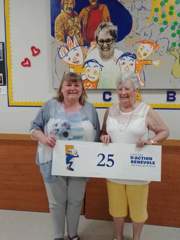 Hommage à une bénévole engagée depuis 25 ans