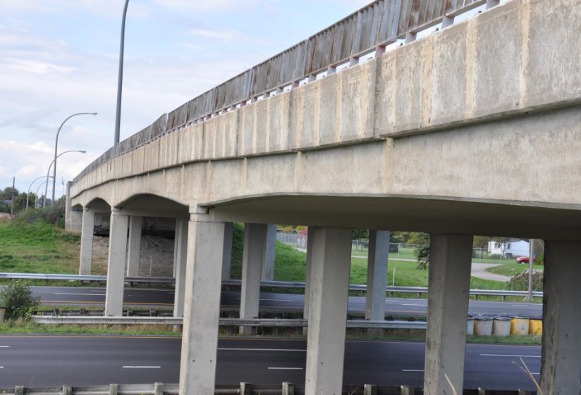 Le pont d&rsquo;étagement du chemin Saint-Féréol en travaux pour plusieurs mois