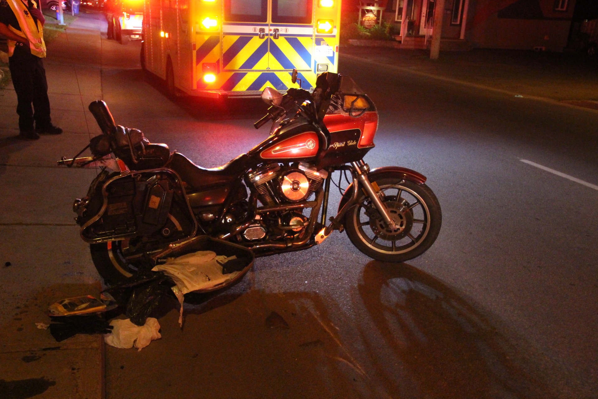 Délit de fuite dans le secteur Bellerive