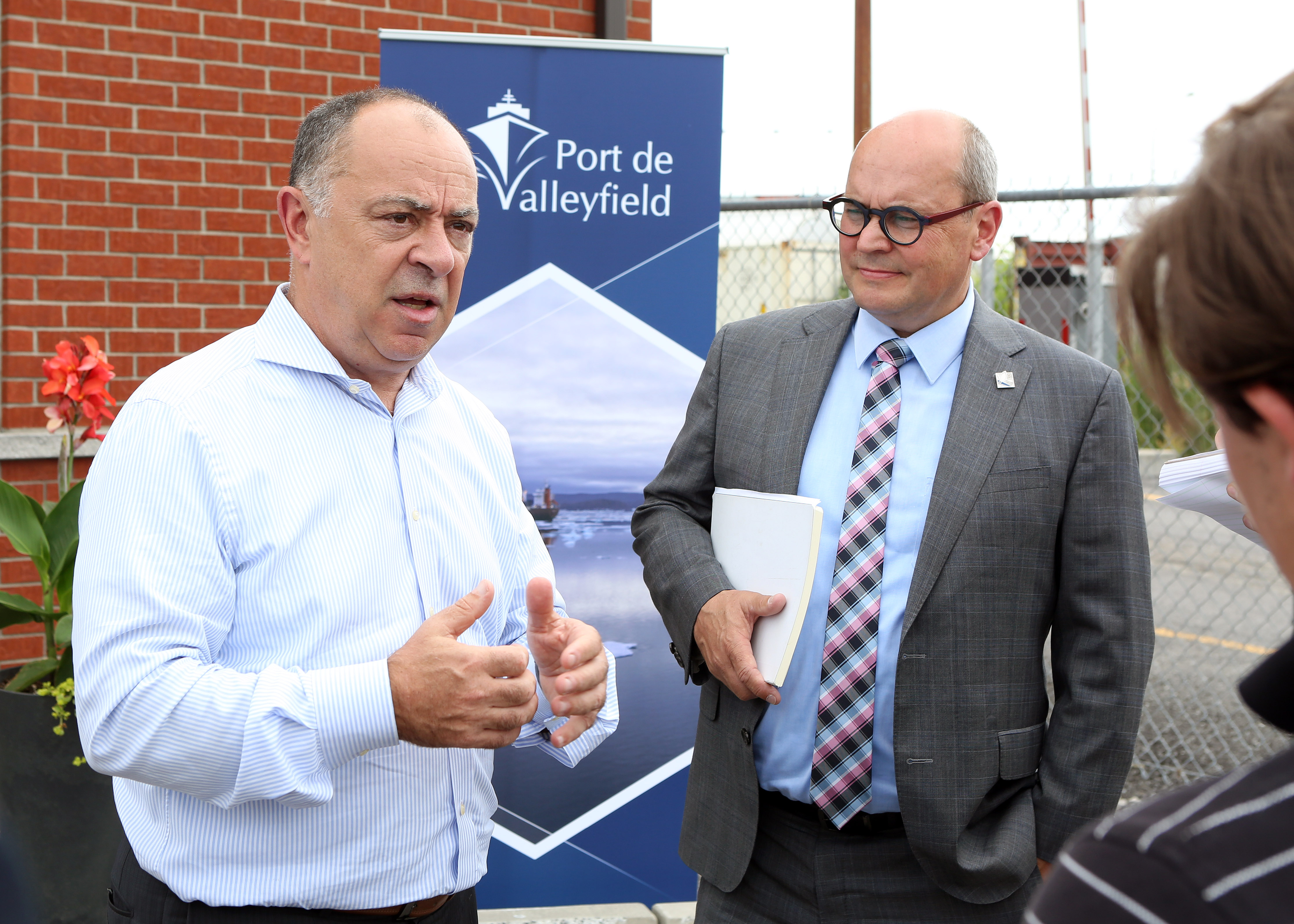 Le président du Conseil du trésor a tâté le pouls des gens d’affaires