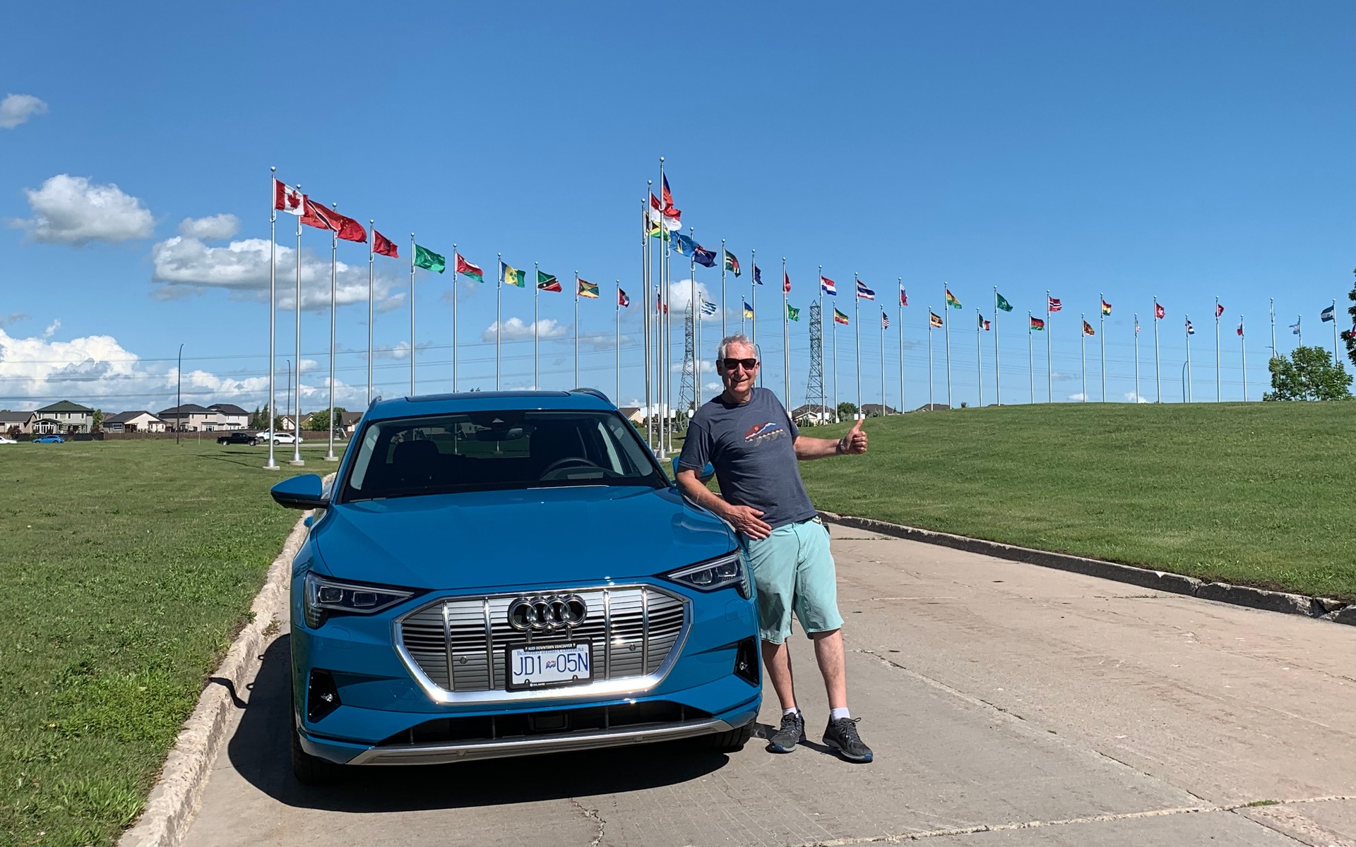 Image illustrant l'article: D’un océan à l’autre avec une Audi 100% électrique