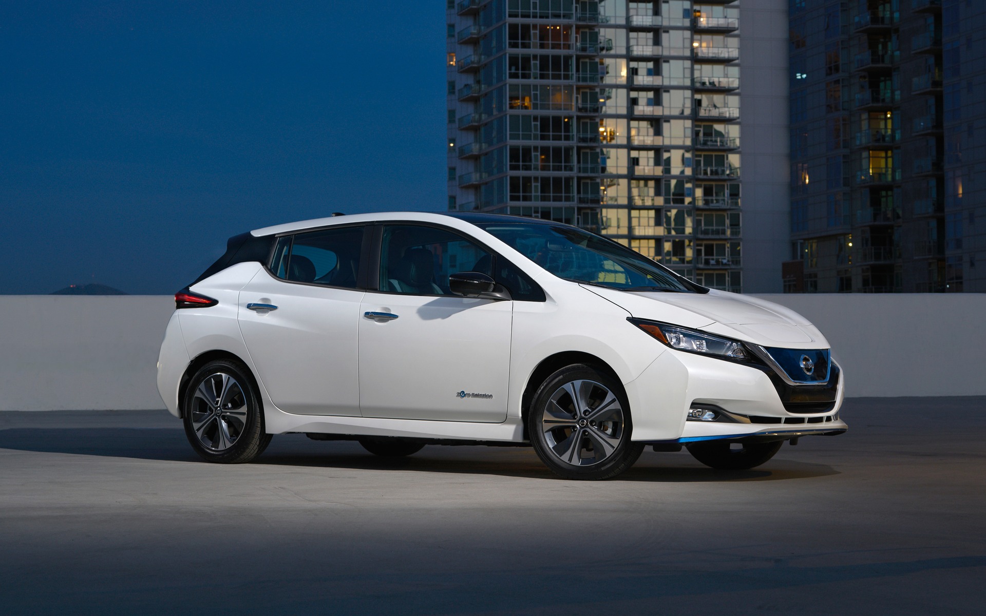 Image illustrant l'article: Nissan Leaf Plus 2019 : l'auto électrique antistress