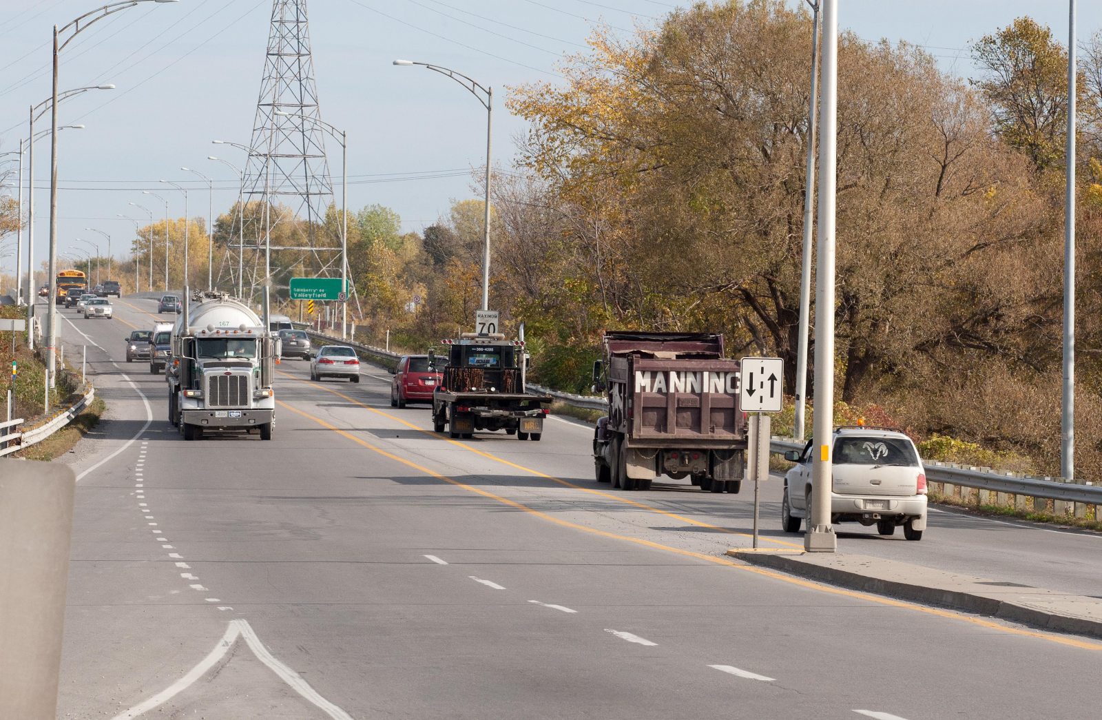Image illustrant l'article: Fermeture d'une voie sur deux lundi sur le pont Monseigneur-Langlois