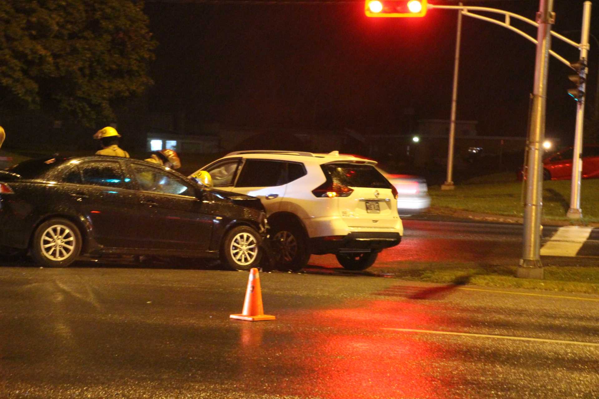 Une collision au coin Langlois et Martin