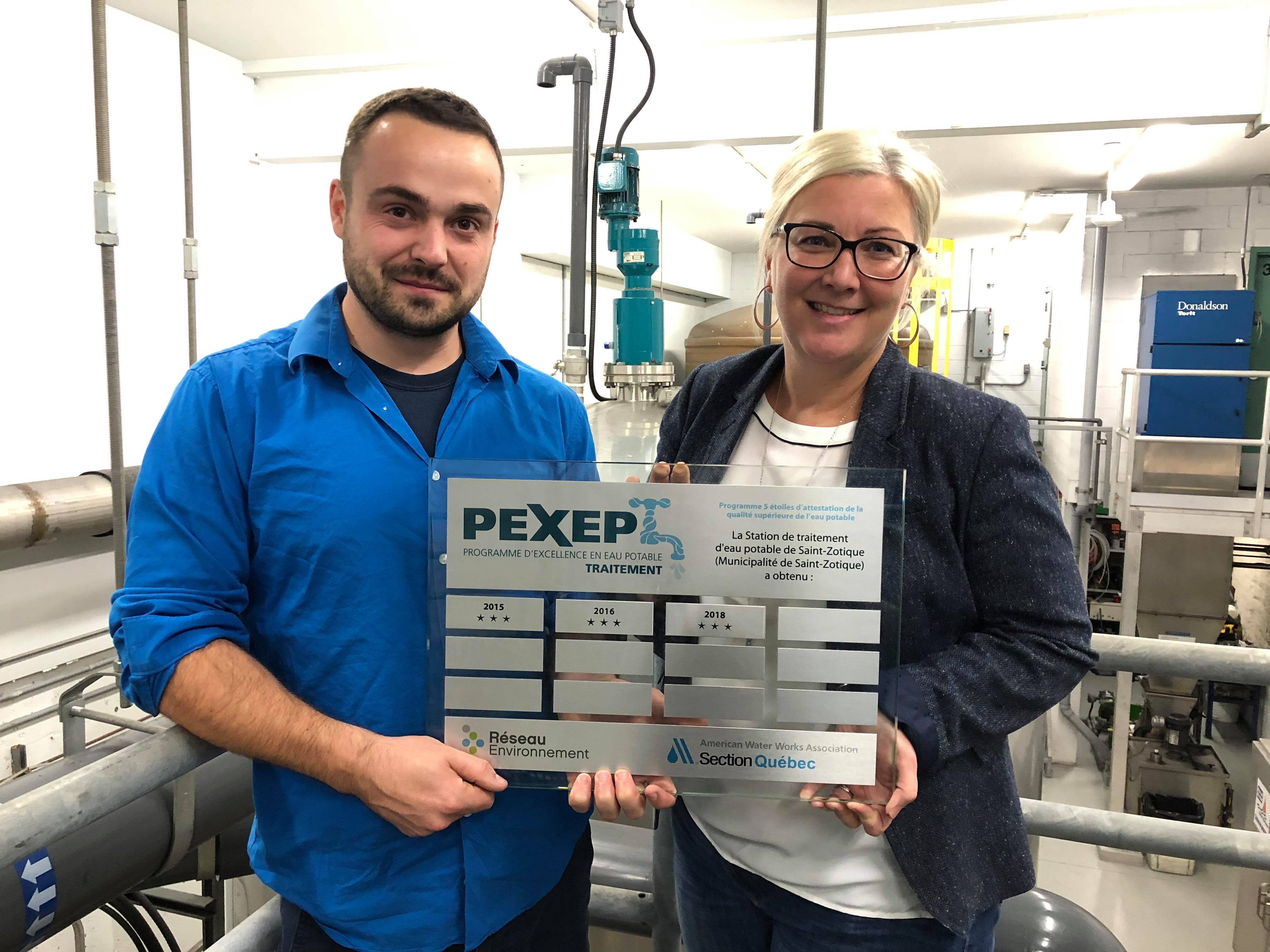 Une certification qui vaut son pesant d’eau à Saint-Zotique