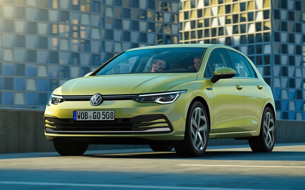 La Volkswagen Golf Mk8 dévoilée pour une première fois