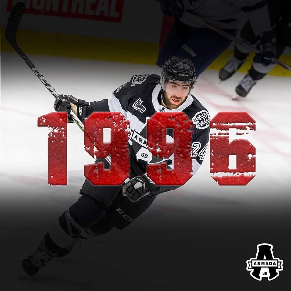 Trois buts en deux matchs pour Zachary Roy avec l’Armada