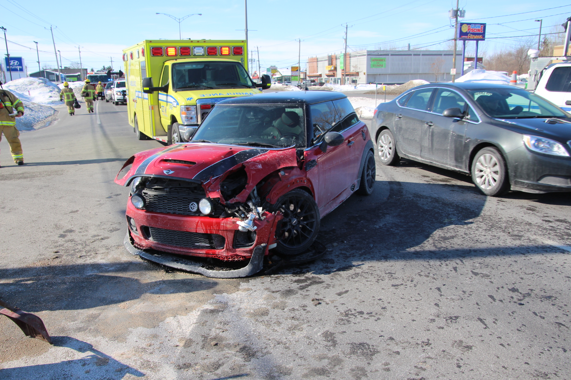 Saint-Philippe et boulevard Mgr Langlois : encore bang!