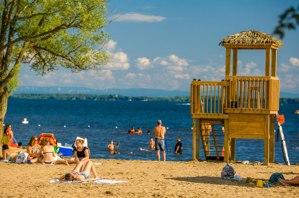 La plage de Saint-Zotique ouverte à 30 % de sa capacité à partir du 24 juin