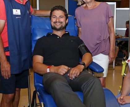 La collecte de sang du maire en formule pandémique